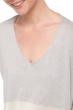 Cashmere & Cotton ladies summertime sweaters wanderlust ivory s2